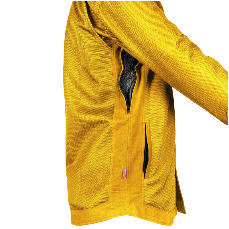 Load image into Gallery viewer, Protective Summer Mesh Shirt - Yellow Solid