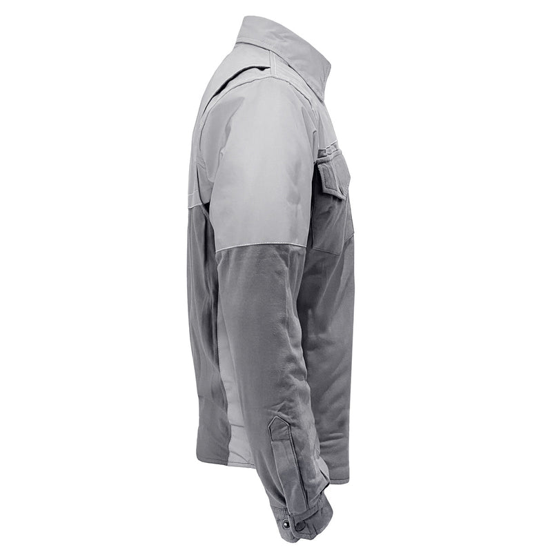 Load image into Gallery viewer, Flannel Reflective Shirt "Twilight Titanium" - Gray