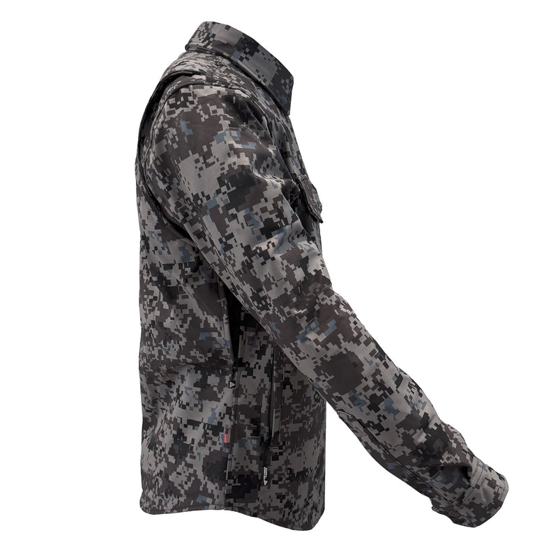 Load image into Gallery viewer, Protective SoftShell Winter Jacket for Men - Camouflage Devil Six