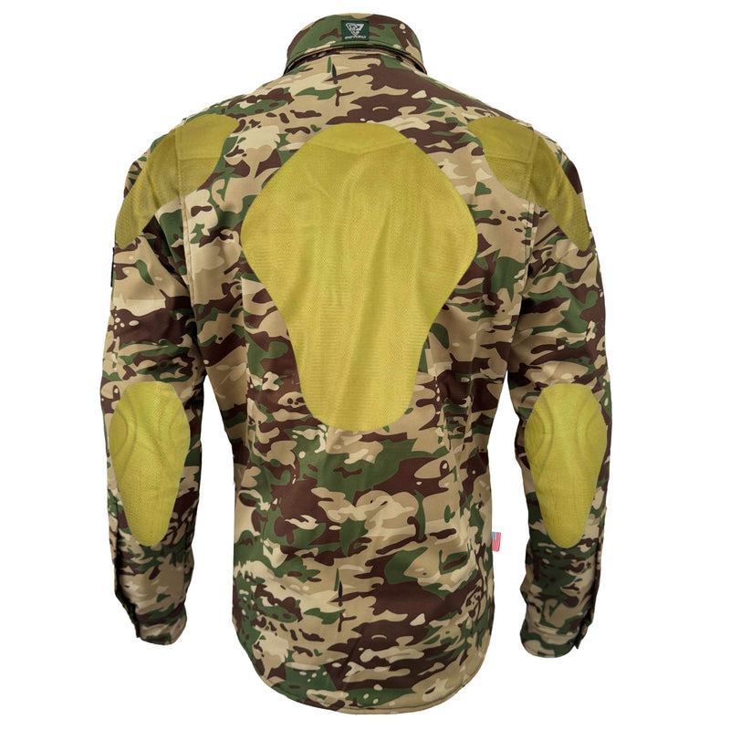 Load image into Gallery viewer, Protective SoftShell Winter Jacket for Men - Camouflage Delta Four