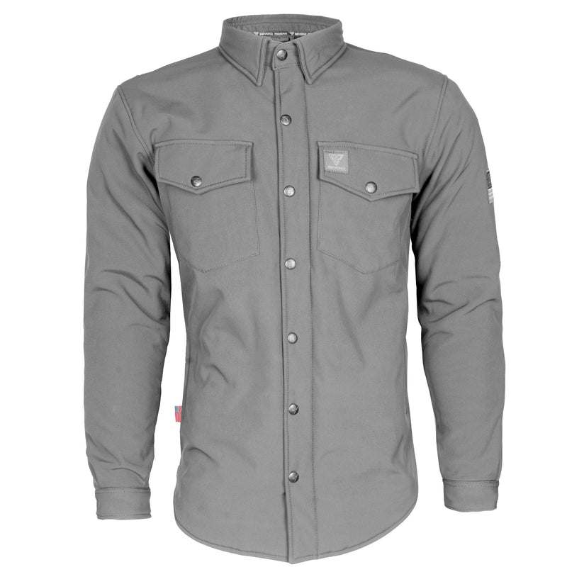 Load image into Gallery viewer, Protective SoftShell Winter Jacket for Men - Gray Matte