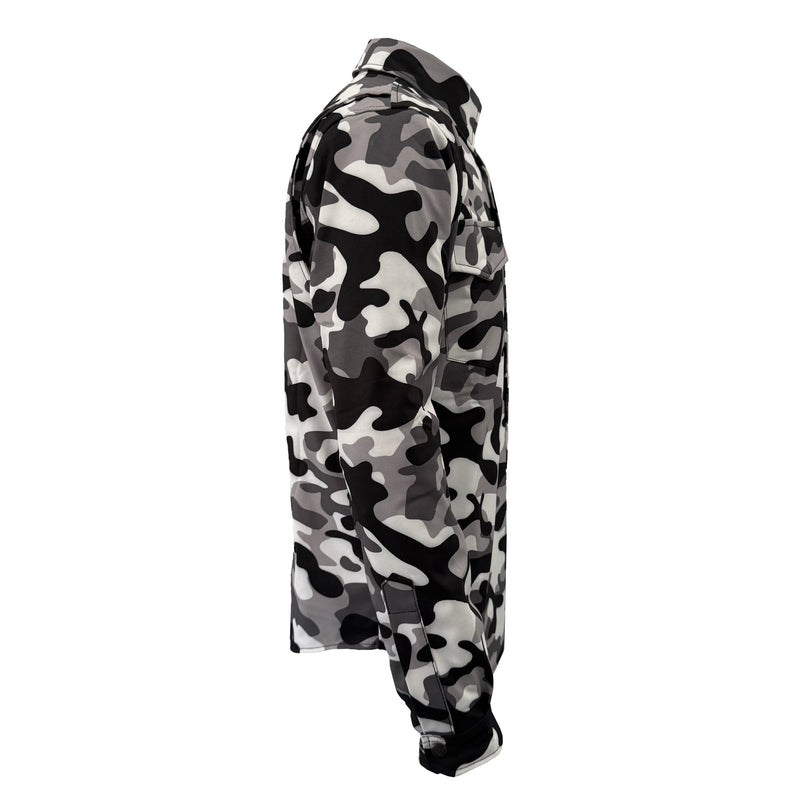 Load image into Gallery viewer, Protective SoftShell Winter Jacket for Men - Camouflage SnowFox