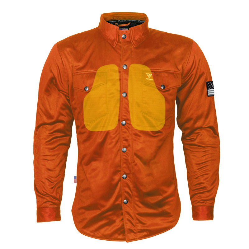 Load image into Gallery viewer, Ultra Protective Shirt - Orange Solid