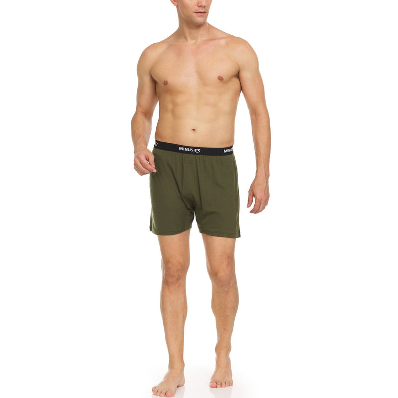 Load image into Gallery viewer, Microweight Men's Wool Boxer Shorts - Woolverino