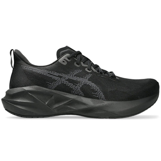 Men's Asics Novablast 5, Black/Carrier Grey, 9.5 D Medium - Skoutley Outdoors LLC
