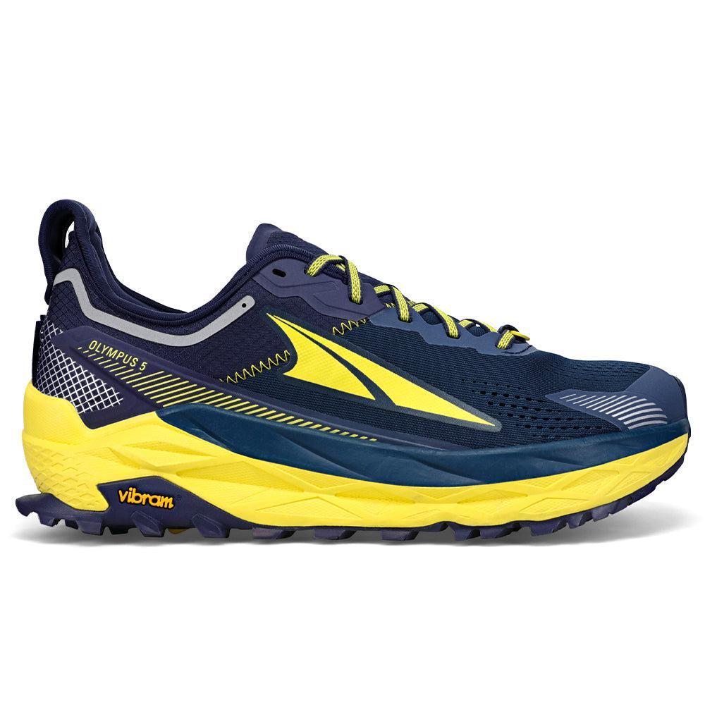 Men's Altra Olympus 5, Navy, 9 D Medium - Skoutley Outdoors LLC