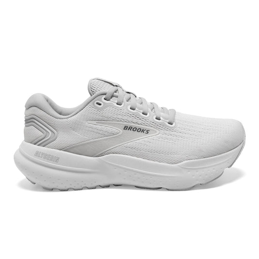 Men's Brooks Glycerin 21, White/White/Grey, 12.5 D Medium - Skoutley Outdoors LLC