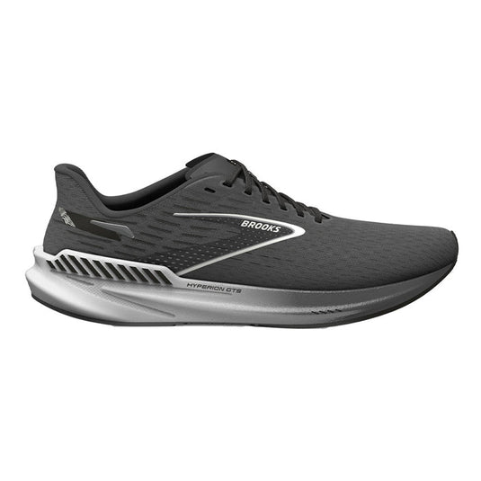 Women's Brooks Hyperion GTS, Gunmetal/Black/White, 9 B Medium - Skoutley Outdoors LLC
