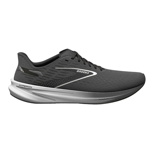 Men's Brooks Hyperion, Gunmetal/Black/White, 8 D Medium - Skoutley Outdoors LLC