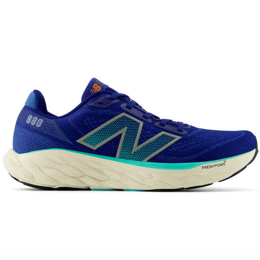Men's New Balance Fresh Foam X 880v14, Inkwell/Cyber Jade/Dark Silver Metallic, 11 D Medium - Skoutley Outdoors LLC