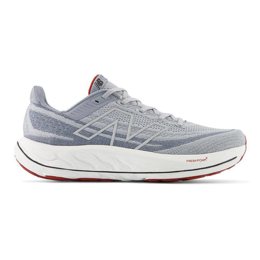 Men's New Balance Fresh Foam Vongo v6, Aluminum Grey/Brick Red, 9 D Medium - Skoutley Outdoors LLC
