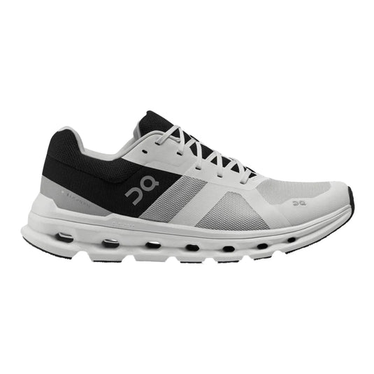 Men's On Cloudrunner, Glacier/Black, 12.5 D Medium - Skoutley Outdoors LLC