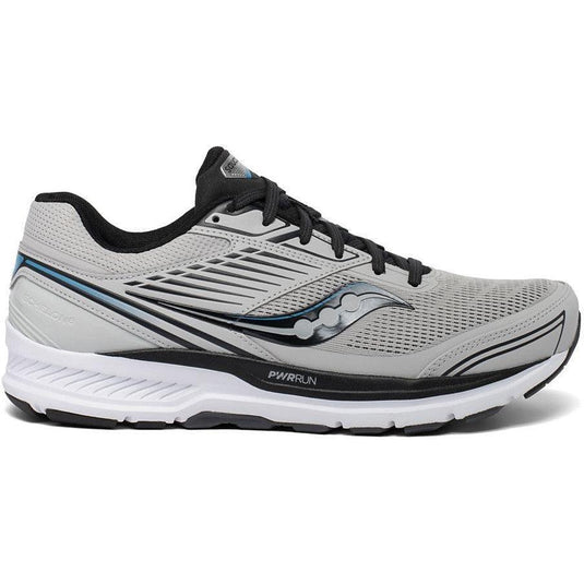 Men's Saucony Echelon 8, Alloy/Black, 7 D Medium - Skoutley Outdoors LLC