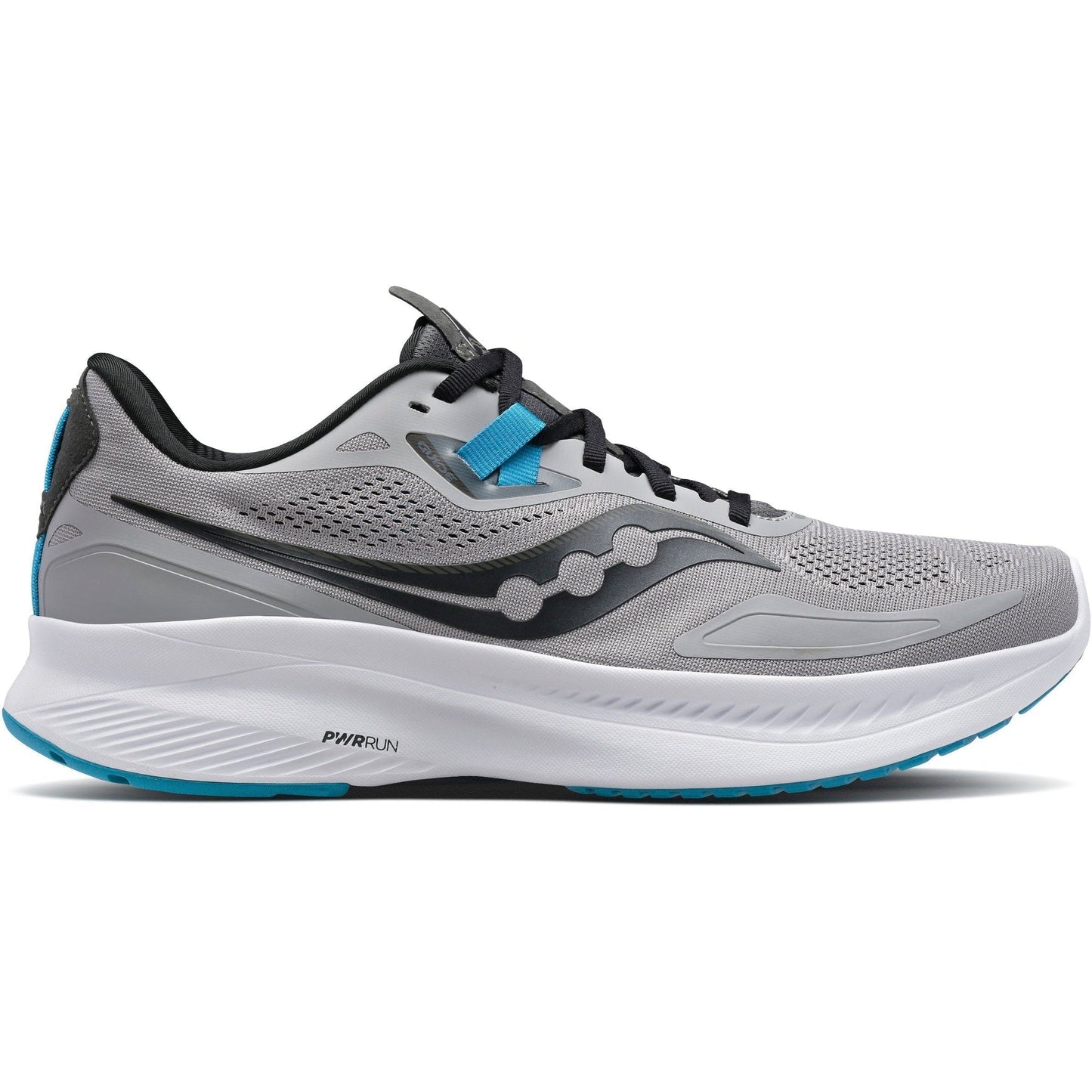 Men's Saucony Guide 15, Alloy/Topaz, 8.5 D Medium - Skoutley Outdoors LLC
