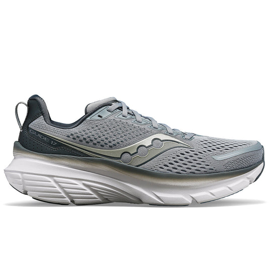 Men's Saucony Guide 17, Flint/Shadow, 9.5 4E Extra Wide - Skoutley Outdoors LLC