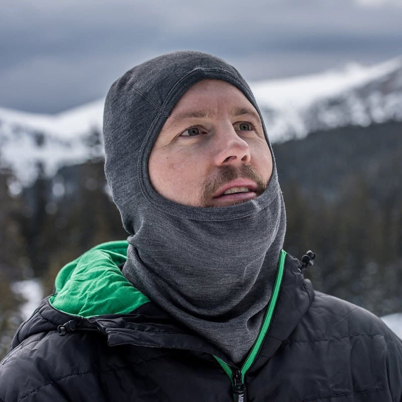 Load image into Gallery viewer, Midweight Wool Balaclava - 100% Merino Wool