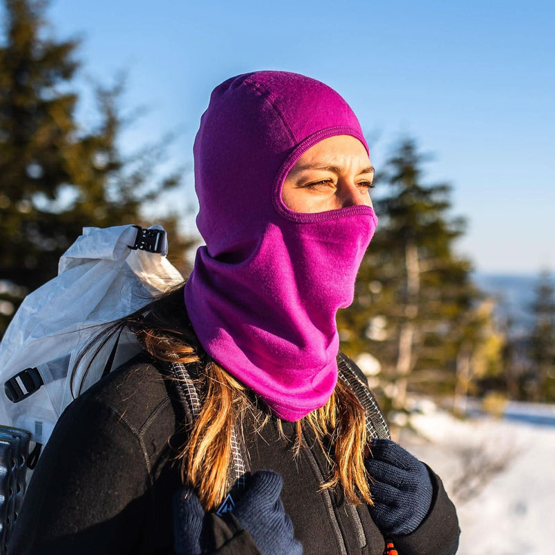 Load image into Gallery viewer, Midweight Wool Balaclava - 100% Merino Wool