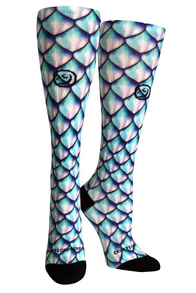 Load image into Gallery viewer, Mermaid 3D Aqua - (Standard & Extra Wide)