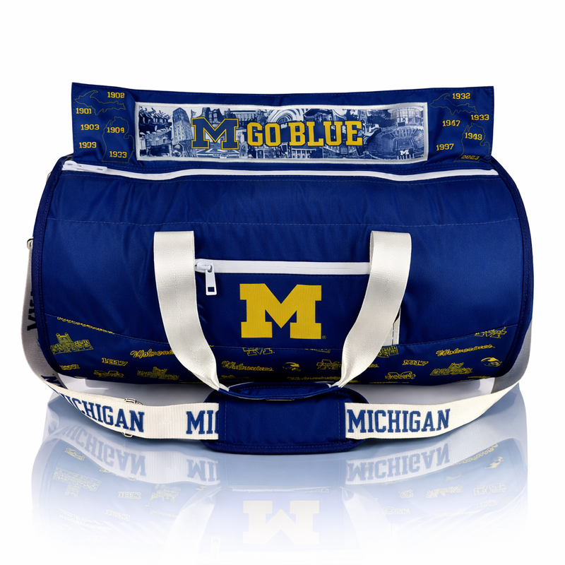 Load image into Gallery viewer, University of Michigan Duffel Cooler