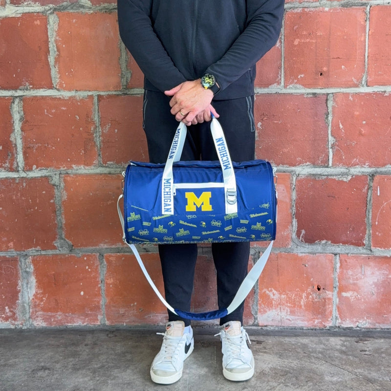 Load image into Gallery viewer, University of Michigan Duffel Cooler