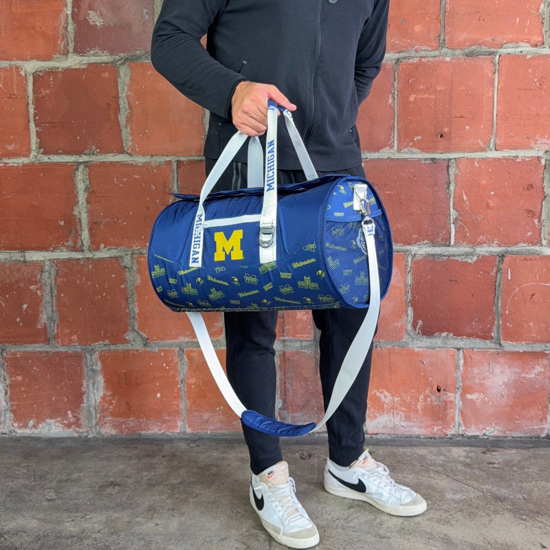 Load image into Gallery viewer, University of Michigan Duffel Cooler