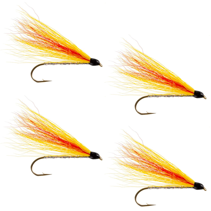 Load image into Gallery viewer, Mickey Finn Classic Streamer Flies - Set of 4- Hook Size 4