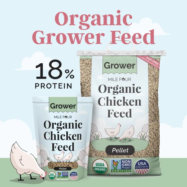 Load image into Gallery viewer, Grower Organic Chicken Feed