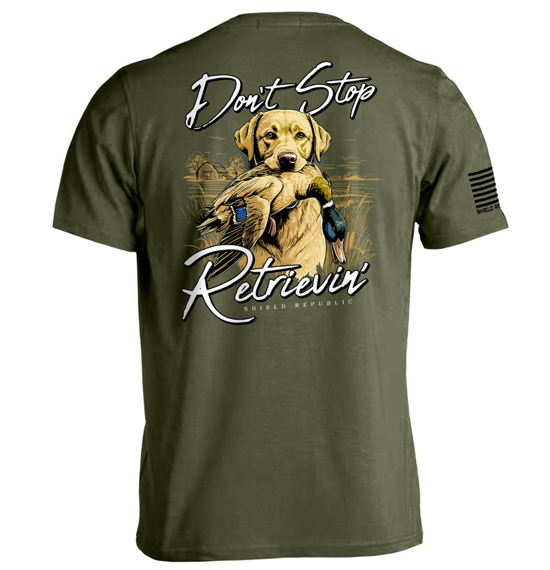 Load image into Gallery viewer, Don't Stop Retrievin Yellow Lab