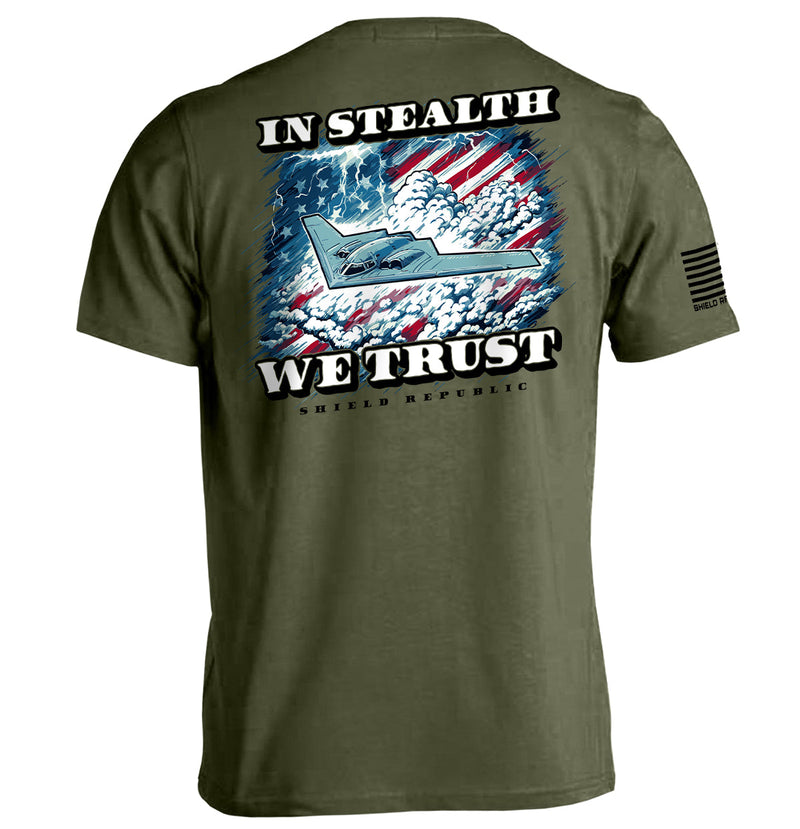 Load image into Gallery viewer, In Stealth We Trust (Black)