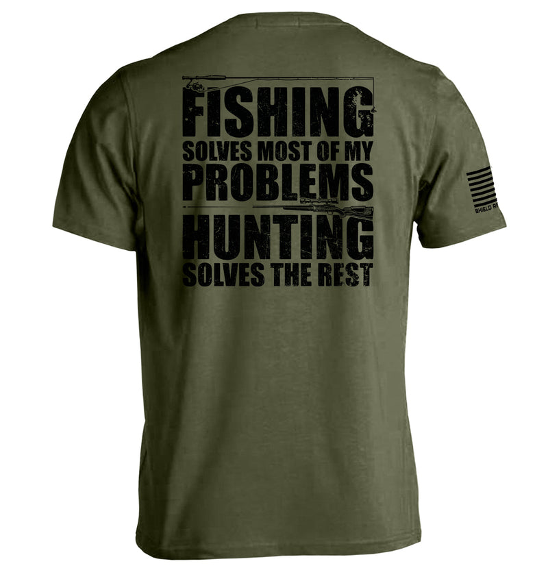 Load image into Gallery viewer, Fishing Solves Most Of My Problems