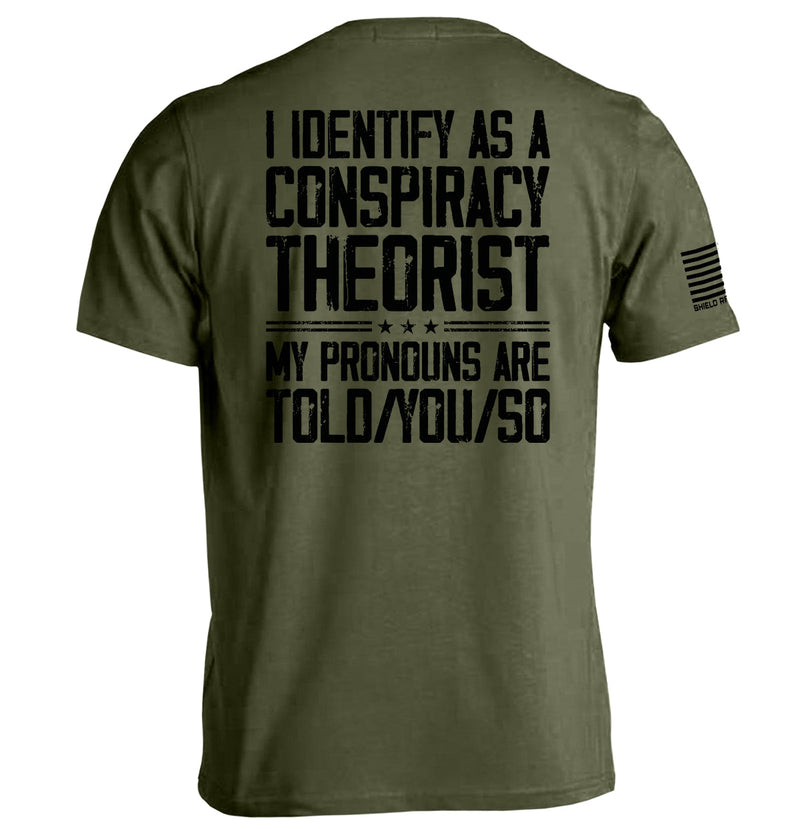 Load image into Gallery viewer, I Identify As A Conspiracy Theorist