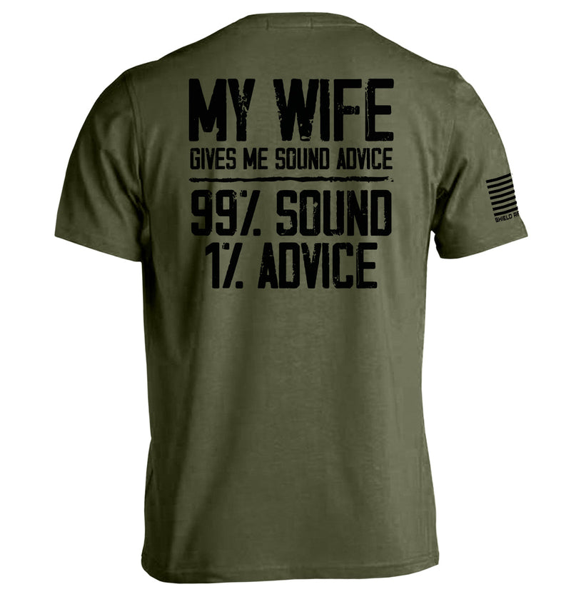 Load image into Gallery viewer, My Wife Gives Me Sound Advice