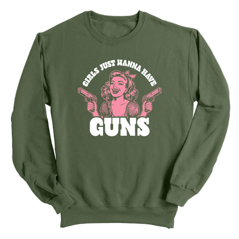 Load image into Gallery viewer, Girls Just Wanna Have Guns (Front Print)