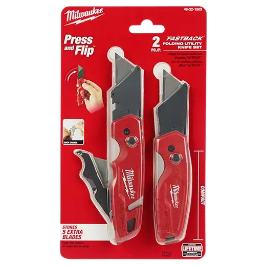 Load image into Gallery viewer, Milwaukee 48-22-1503 2PK FASTBACK™ Folding Utility Knife Set