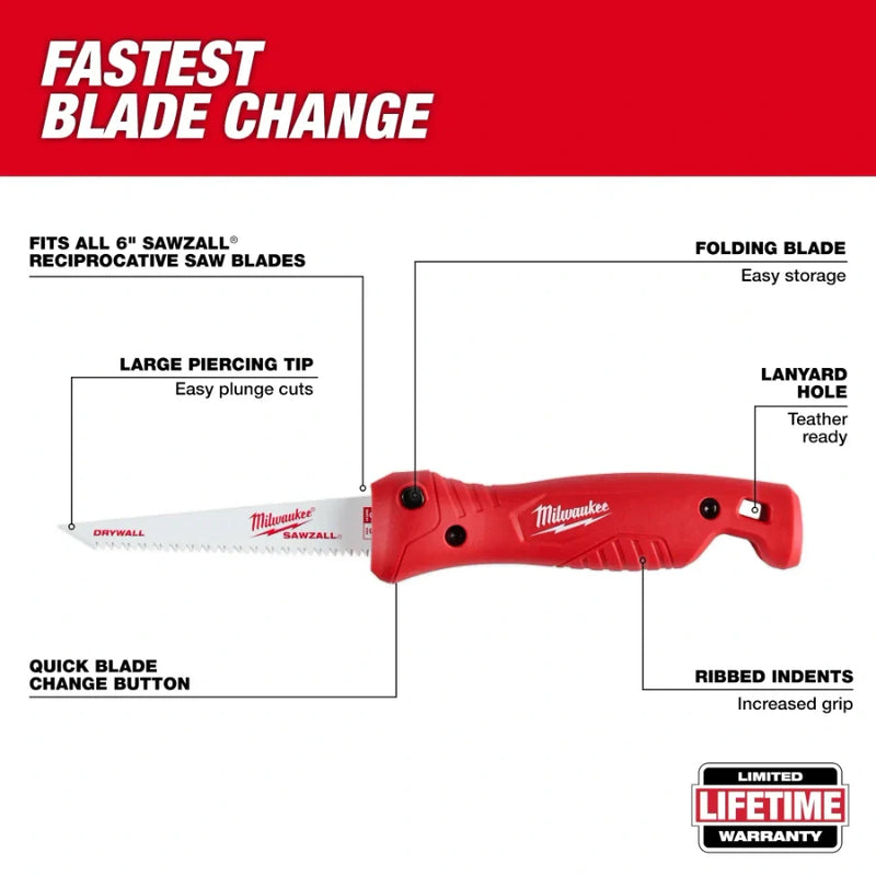 Load image into Gallery viewer, Milwaukee 48-22-0307 Folding Jab Saw