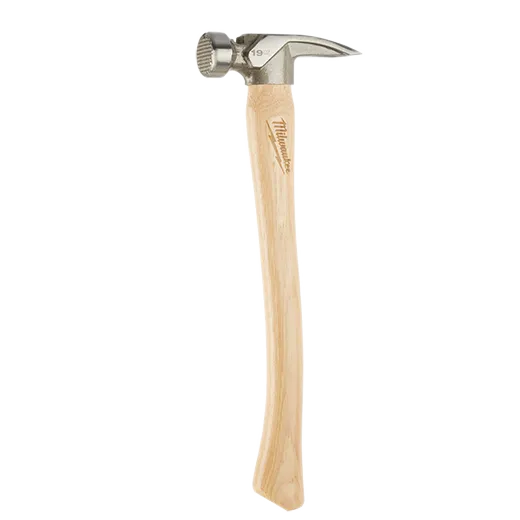 Load image into Gallery viewer, Milwaukee 48-22-9419 19oz Milled Face Hickory Handle Framing Hammer