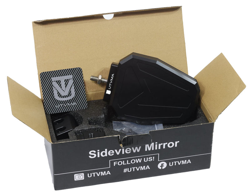 Load image into Gallery viewer, UTVMA Rearview and Sideview Mirror Kit