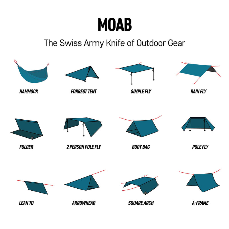 Load image into Gallery viewer, Moab All-In-One Shelter Hammock