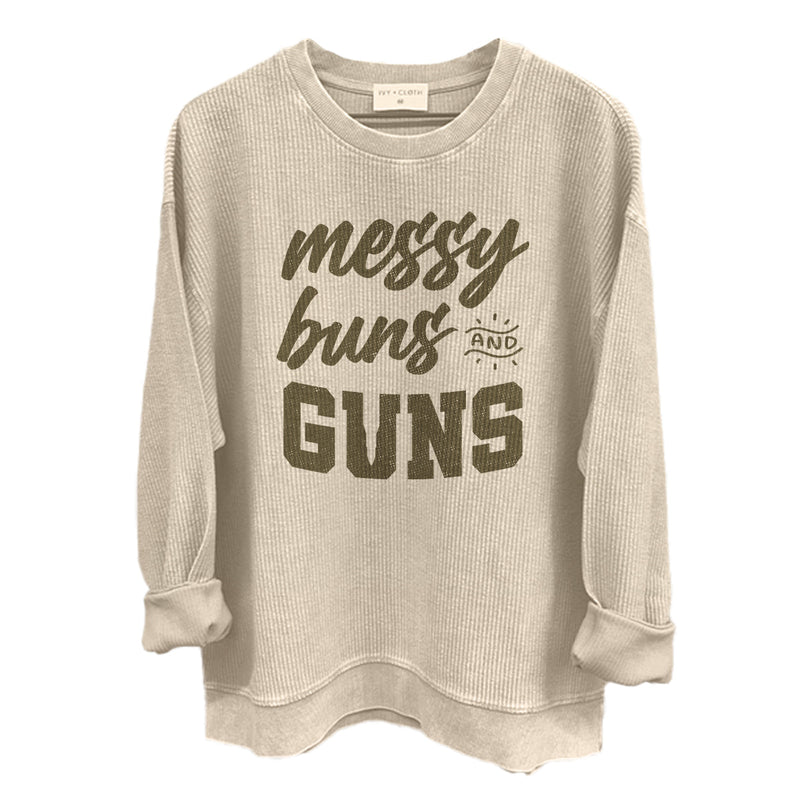 Load image into Gallery viewer, Messy Buns and Guns