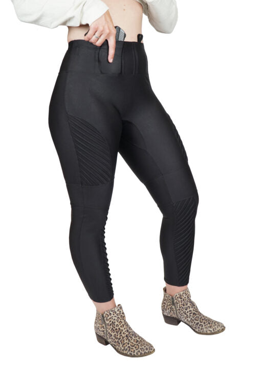 Load image into Gallery viewer, Eclipse Concealed Carry Legging | Motto