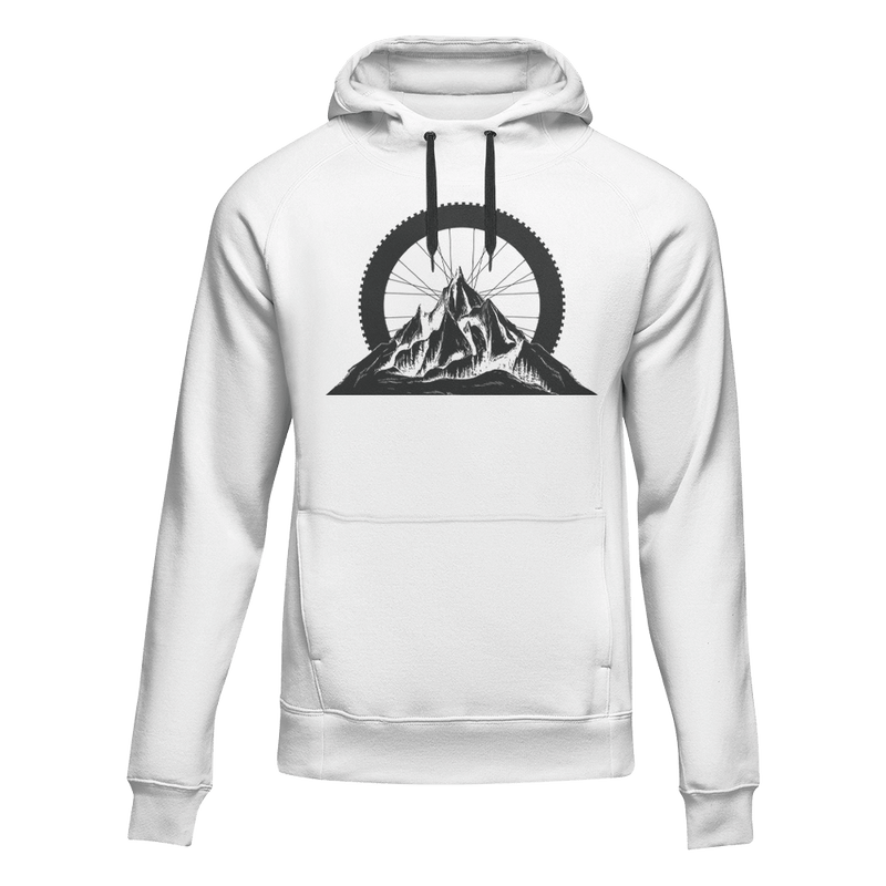 Load image into Gallery viewer, Mountain Tires Adult Fleece Hoodie