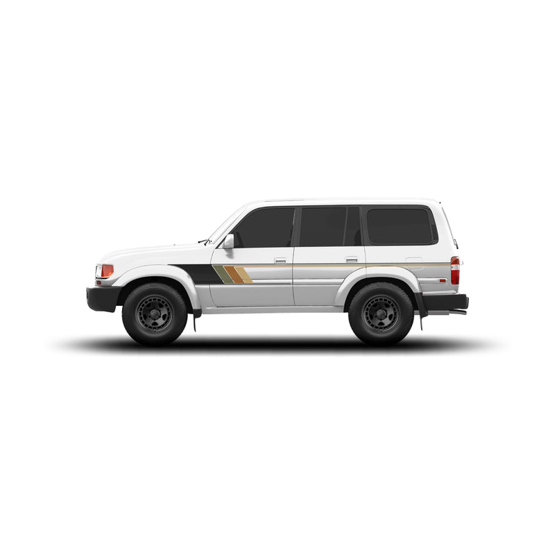 Load image into Gallery viewer, 80 Series Land Cruiser Checkered Stripe Kit