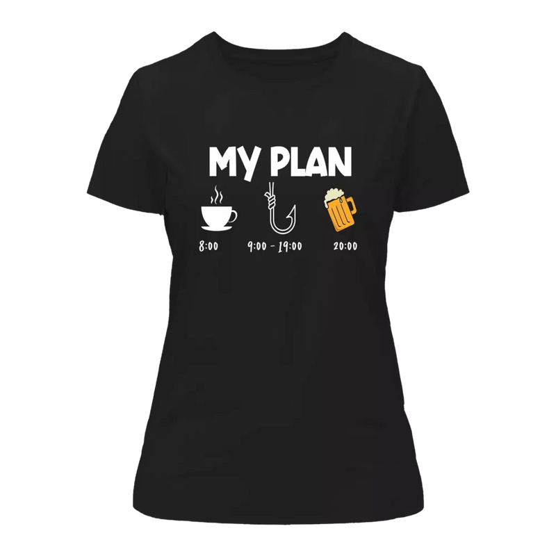 Load image into Gallery viewer, My Fishing Plan T-Shirt for Women
