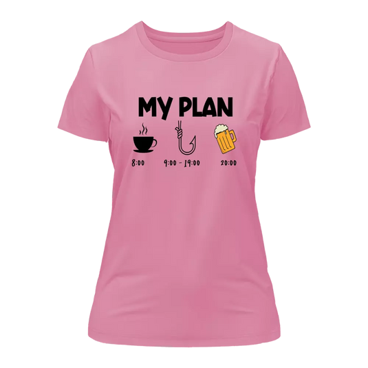 My Fishing Plan T-Shirt for Women