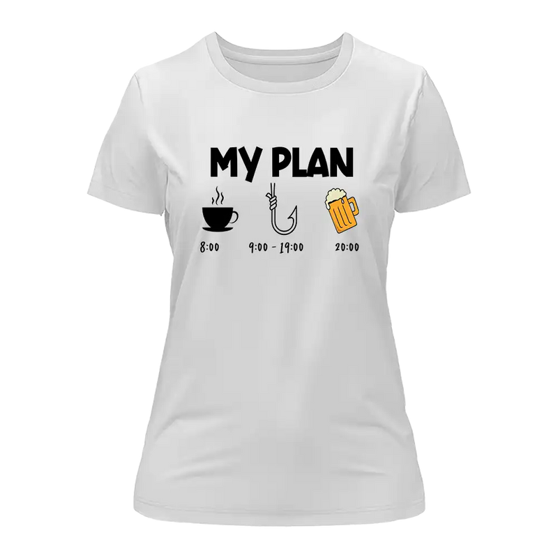 Load image into Gallery viewer, My Fishing Plan T-Shirt for Women