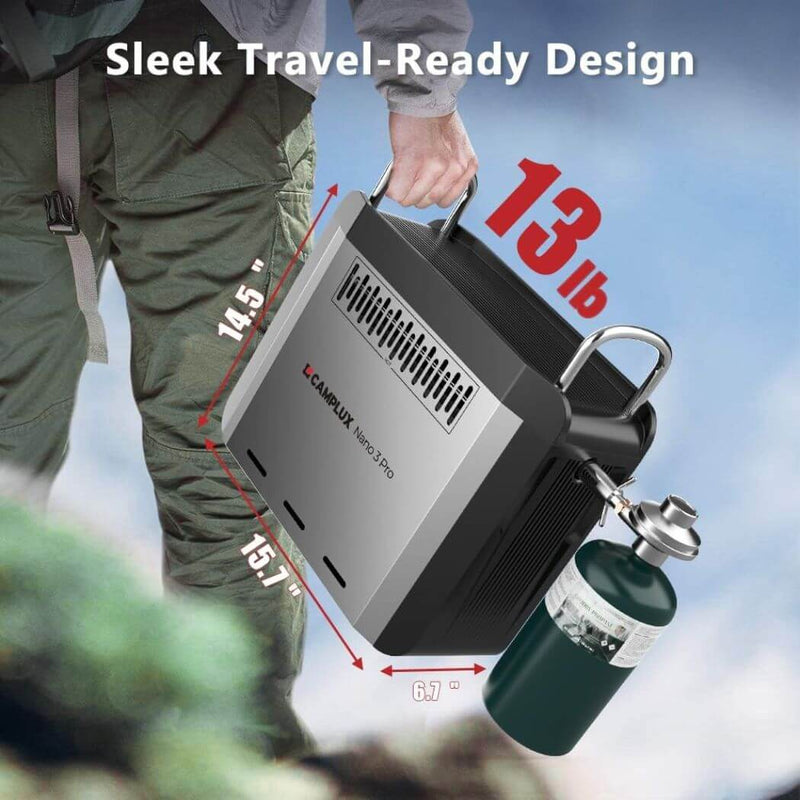 Load image into Gallery viewer, Camplux Nano 3 Pro Portable Propane Hot Water System