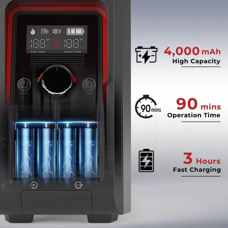 Load image into Gallery viewer, Camplux Nano 3 Pro Portable Propane Hot Water System