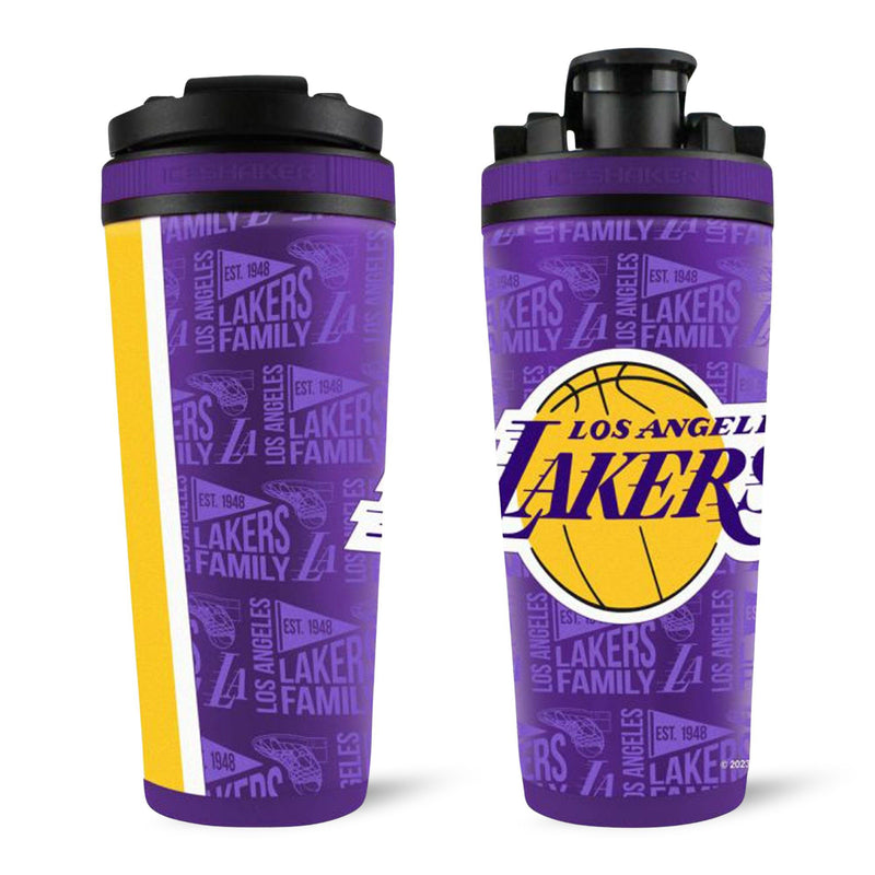 Load image into Gallery viewer, Officially Licensed Los Angeles Lakers 4D Ice Shaker