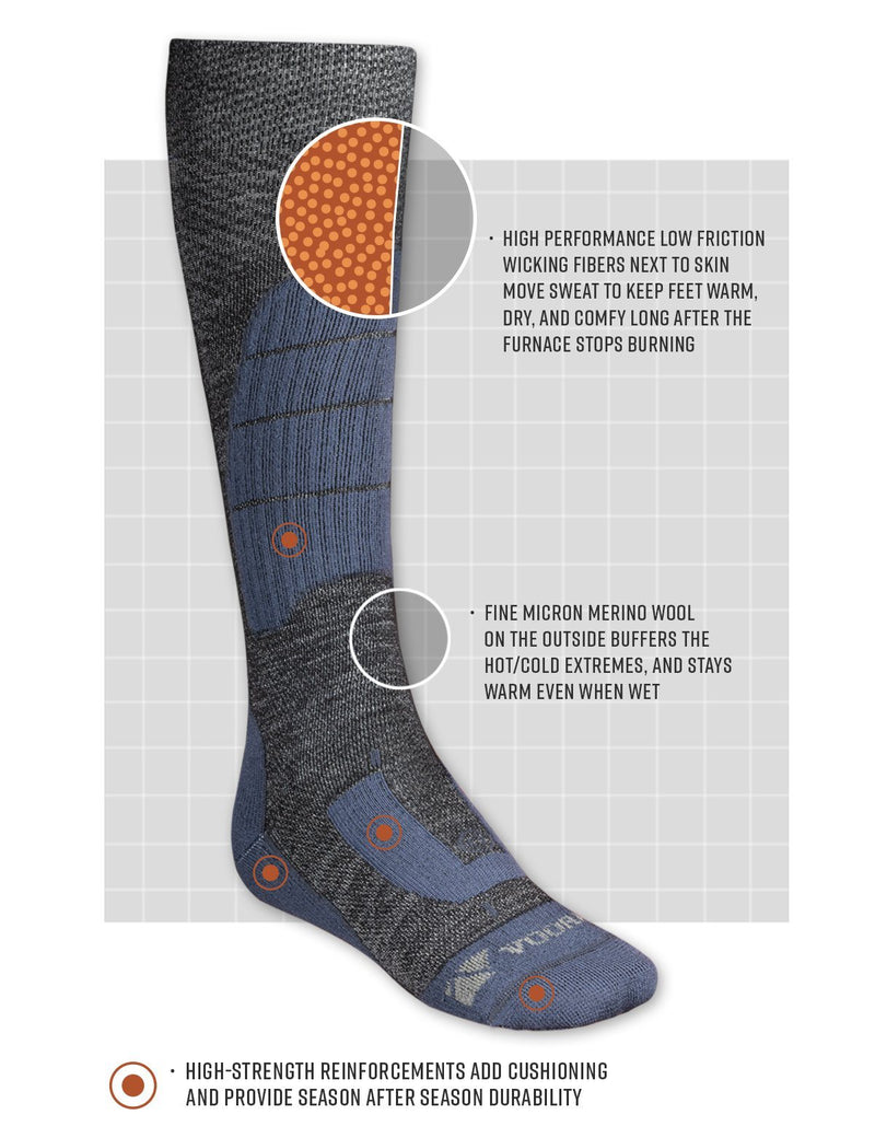 Load image into Gallery viewer, Ski Sock