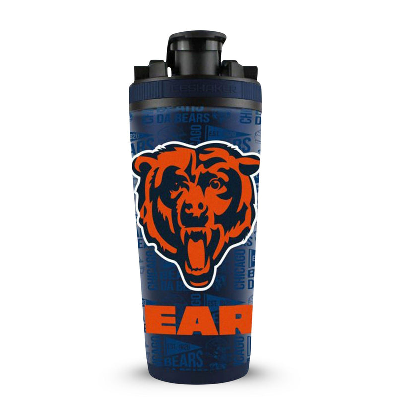 Load image into Gallery viewer, Officially Licensed Chicago Bears 4D Ice Shaker
